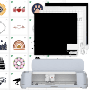 A white machine with various items on it.